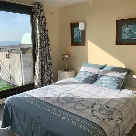 Appartement Wimereux - Opaalkust Met Frontaal Zeezicht Kültér fotó