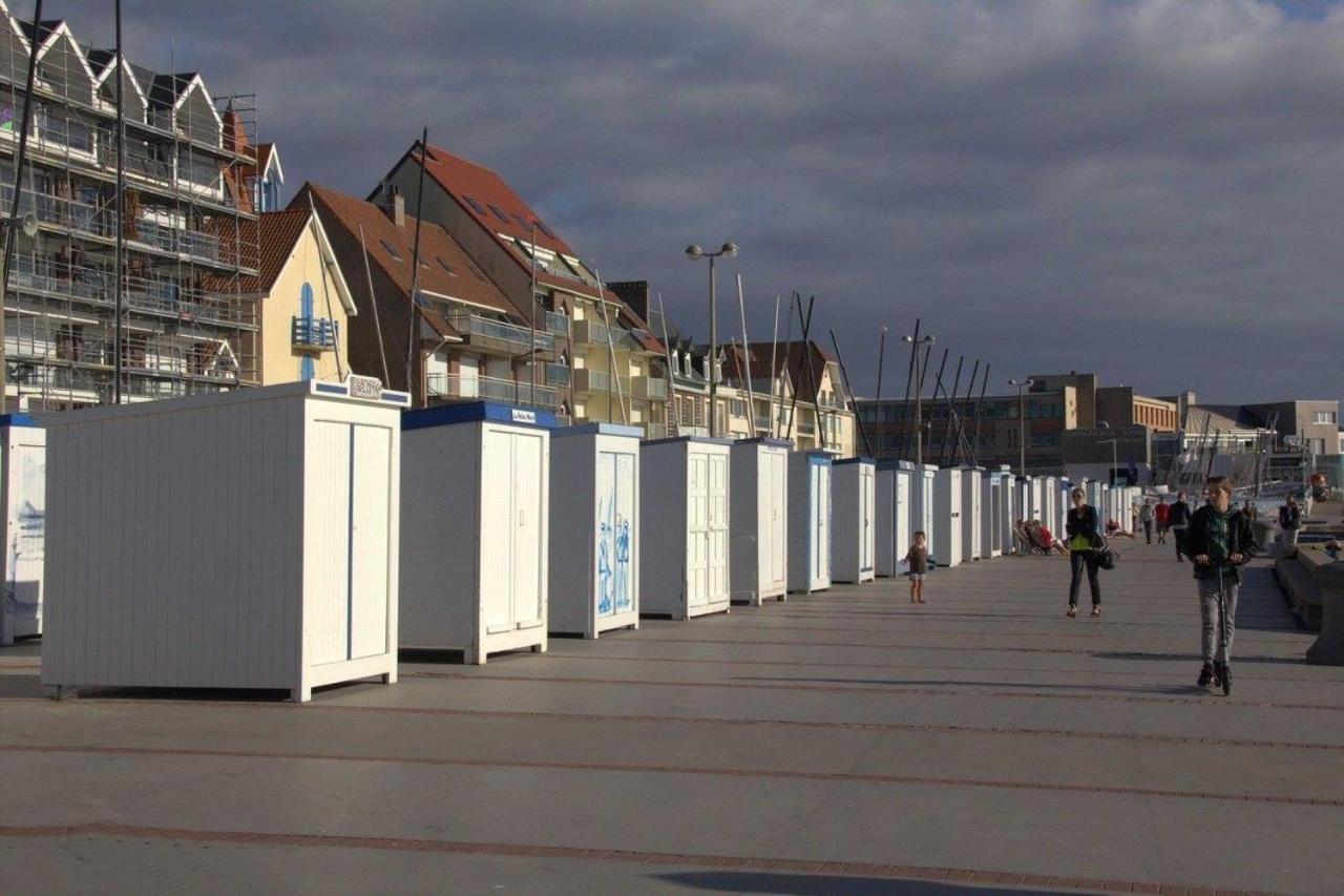Appartement Wimereux - Opaalkust Met Frontaal Zeezicht Kültér fotó