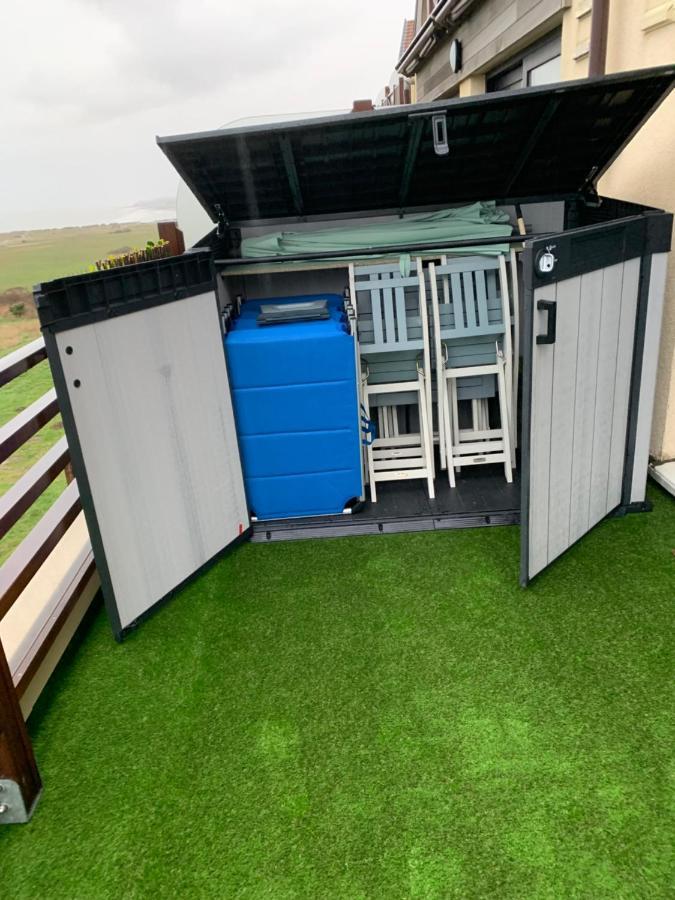 Appartement Wimereux - Opaalkust Met Frontaal Zeezicht Kültér fotó
